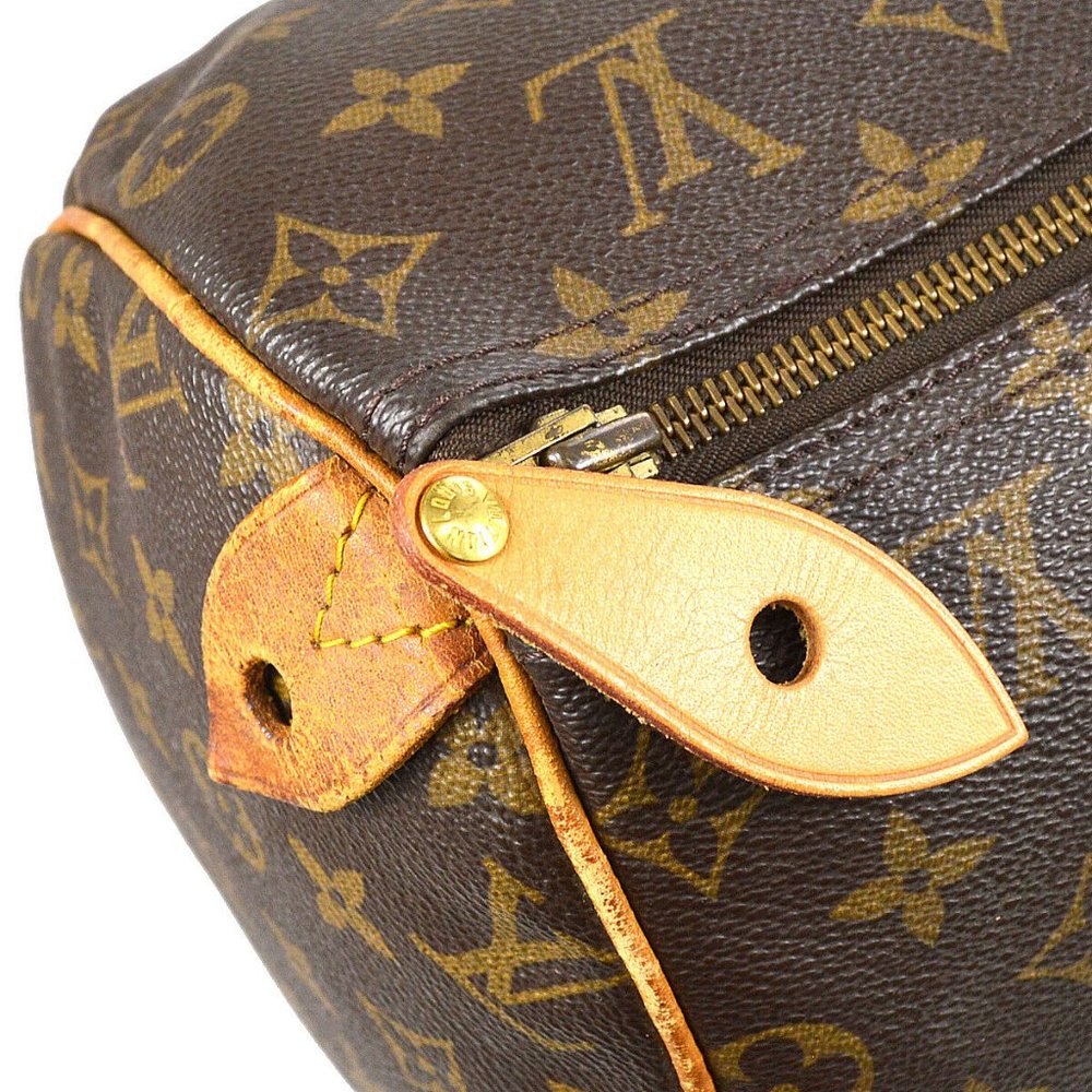 authentic LOUIS VUITTON SPEEDY 40 HAND BAG PURSE MONOGRAM - Picture 7 of 13